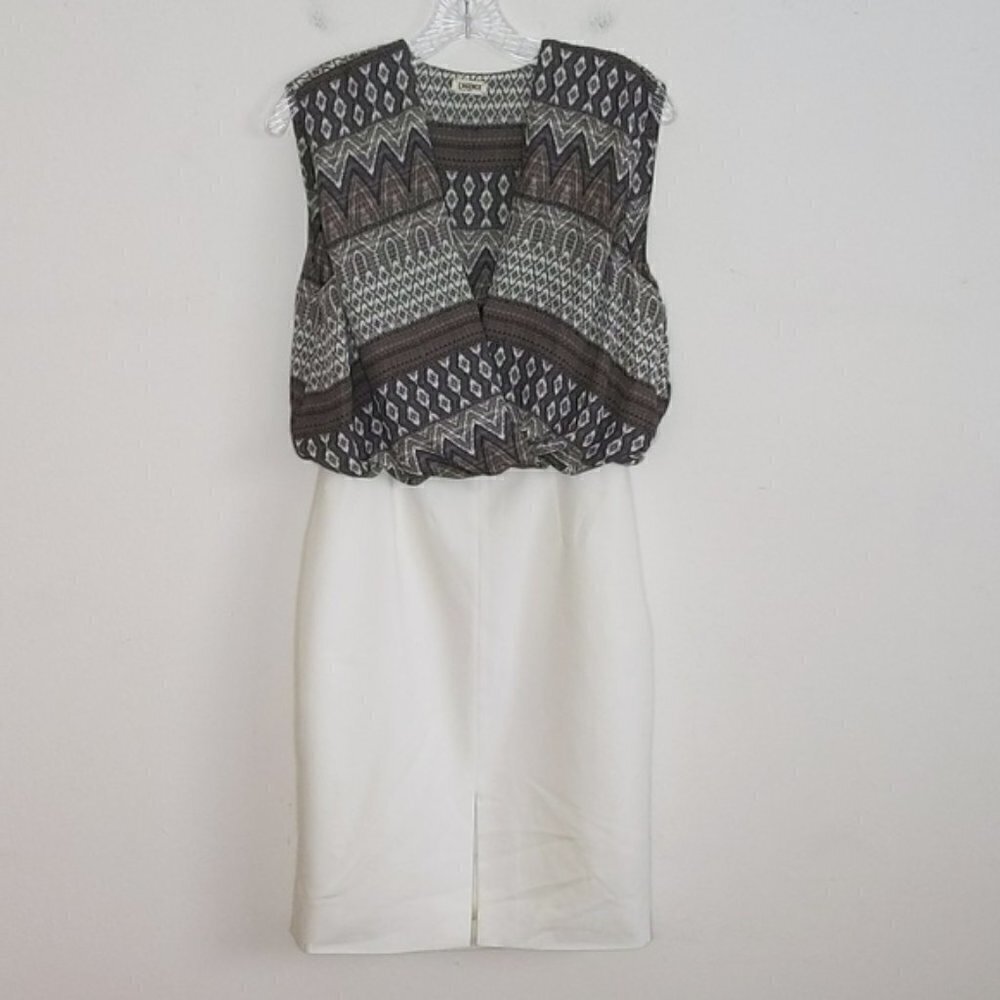 L'Agence A Line Sleeveless Dress